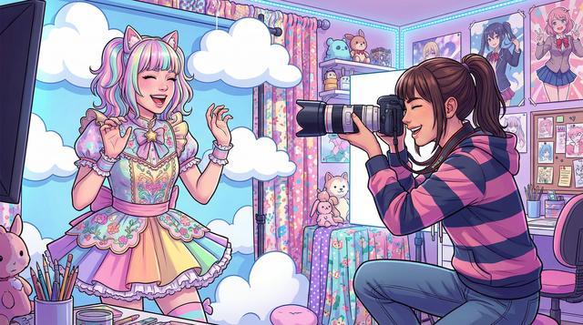 小蓝视频Cosplay传媒：二次元角色还原拍摄